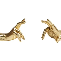 Deko & Geschenkartikel-KARE Design Buchstutze Holding Fingers (2/Set)