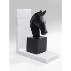 Deko & Geschenkartikel-KARE Design Buchstutze Horse (2/Set)