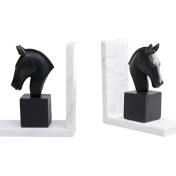Deko & Geschenkartikel-KARE Design Buchstutze Horse (2/Set)