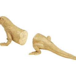 Deko & Geschenkartikel-KARE Design Buchstutze Lizard (2/Set)