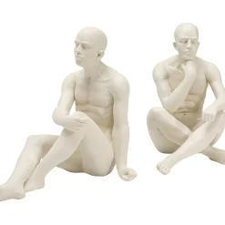 Deko & Geschenkartikel-KARE Design Buchstutze Meditating Man (2/Set)
