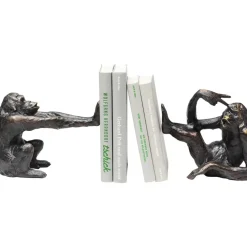 Deko & Geschenkartikel-KARE Design Buchstutze Monkey (2/Set)