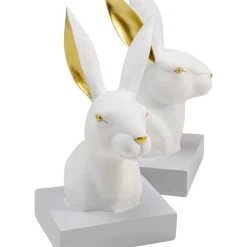 Deko & Geschenkartikel-KARE Design Buchstutze Rabbit (2/Set)
