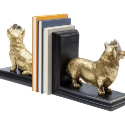Deko & Geschenkartikel-KARE Design Buchstutze Royal Standing Corgi (2/Set)
