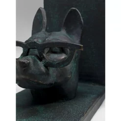Deko & Geschenkartikel-KARE Design Buchstutze Smart Doggo (2/Set)