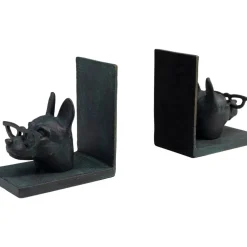 Deko & Geschenkartikel-KARE Design Buchstutze Smart Doggo (2/Set)