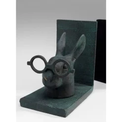 Deko & Geschenkartikel-KARE Design Buchstutze Smart Rabbit (2/Set)