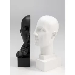 Deko & Geschenkartikel-KARE Design Buchstutze Volto Nose (2/Set)