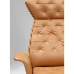 Stühle-KARE Design Burodrehstuhl Brady Silber