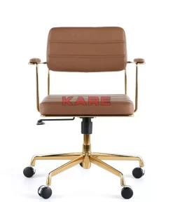 Stühle-KARE Design Burodrehstuhl Dottore Braun