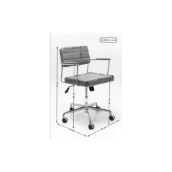 Stühle-KARE Design Burodrehstuhl Dottore Braun
