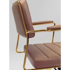 Stühle-KARE Design Burodrehstuhl Dottore Braun