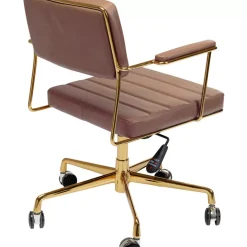 Stühle-KARE Design Burodrehstuhl Dottore Braun