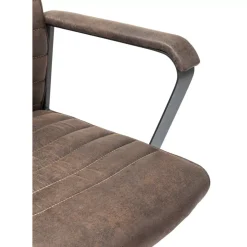 Stühle-KARE Design Burodrehstuhl Labora Braun