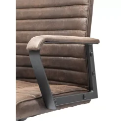 Stühle-KARE Design Burodrehstuhl Labora Braun