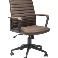 Stühle-KARE Design Burodrehstuhl Labora Braun