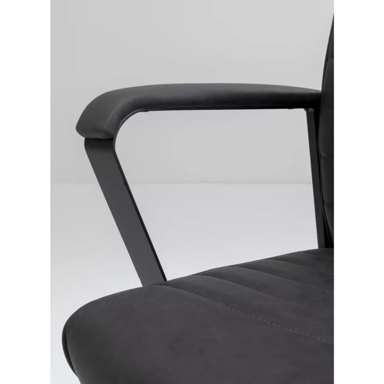 Stühle-KARE Design Burodrehstuhl Labora High Schwarz