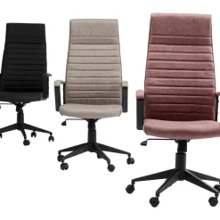 Stühle-KARE Design Burodrehstuhl Labora High Schwarz