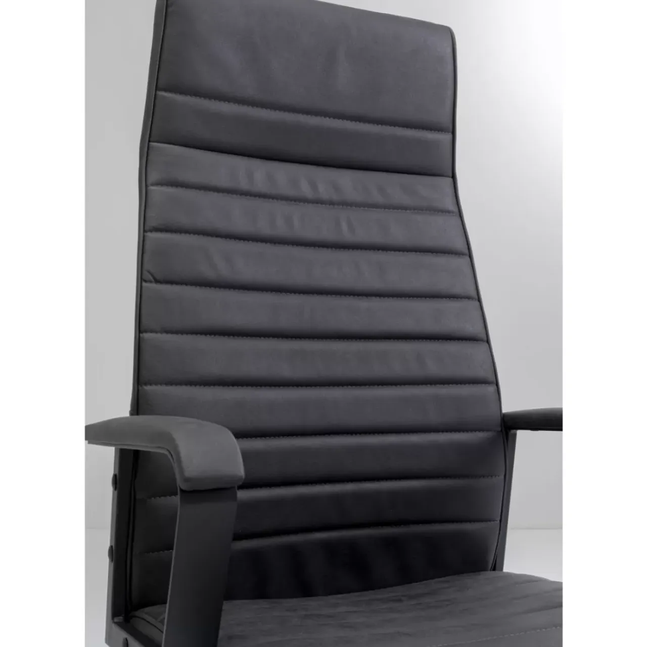 Stühle-KARE Design Burodrehstuhl Labora High Schwarz