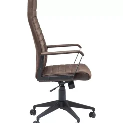 Stühle-KARE Design Burodrehstuhl Labora High Braun