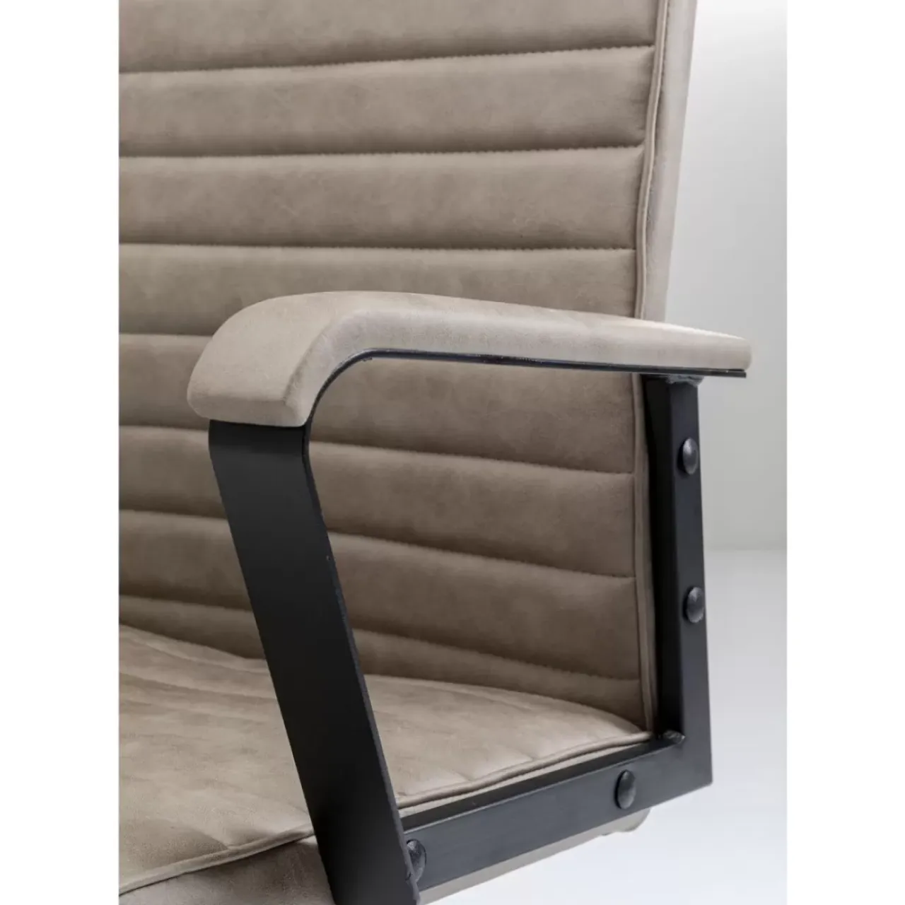 Stühle-KARE Design Burodrehstuhl Labora Pebble