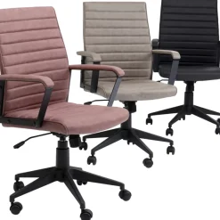 Stühle-KARE Design Burodrehstuhl Labora Schwarz