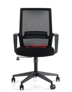 Stühle-KARE Design Burodrehstuhl Max Schwarz