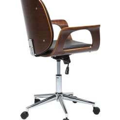 Stühle-KARE Design Burodrehstuhl Patron Walnut