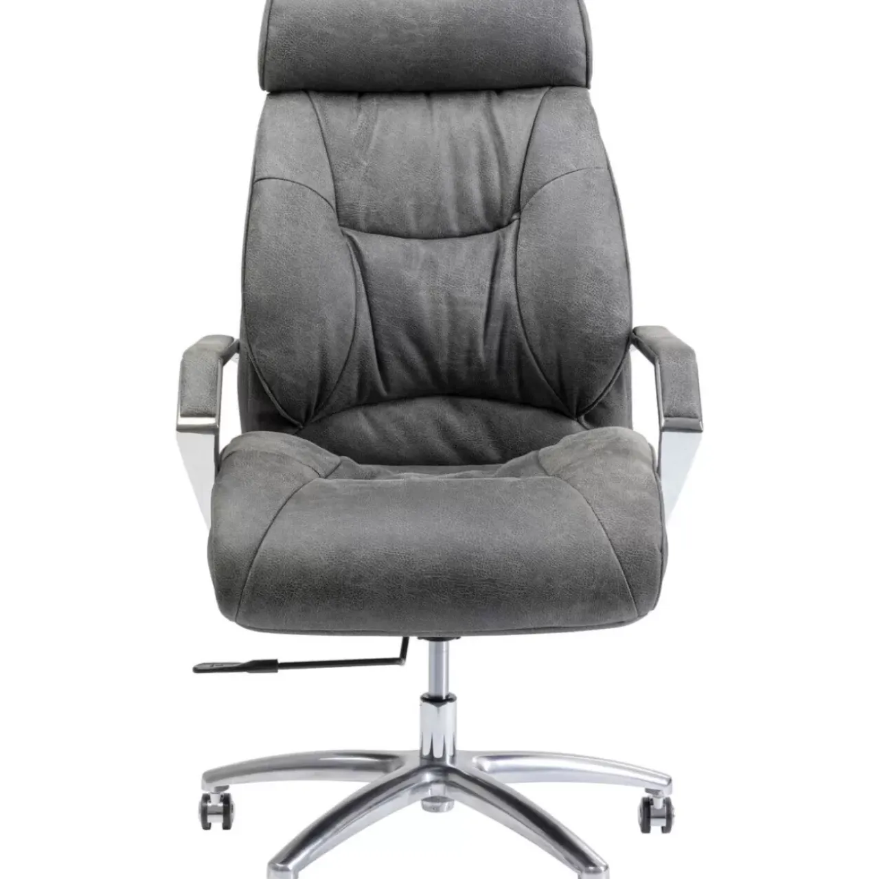 Stühle-KARE Design Burostuhl Bureau Grau