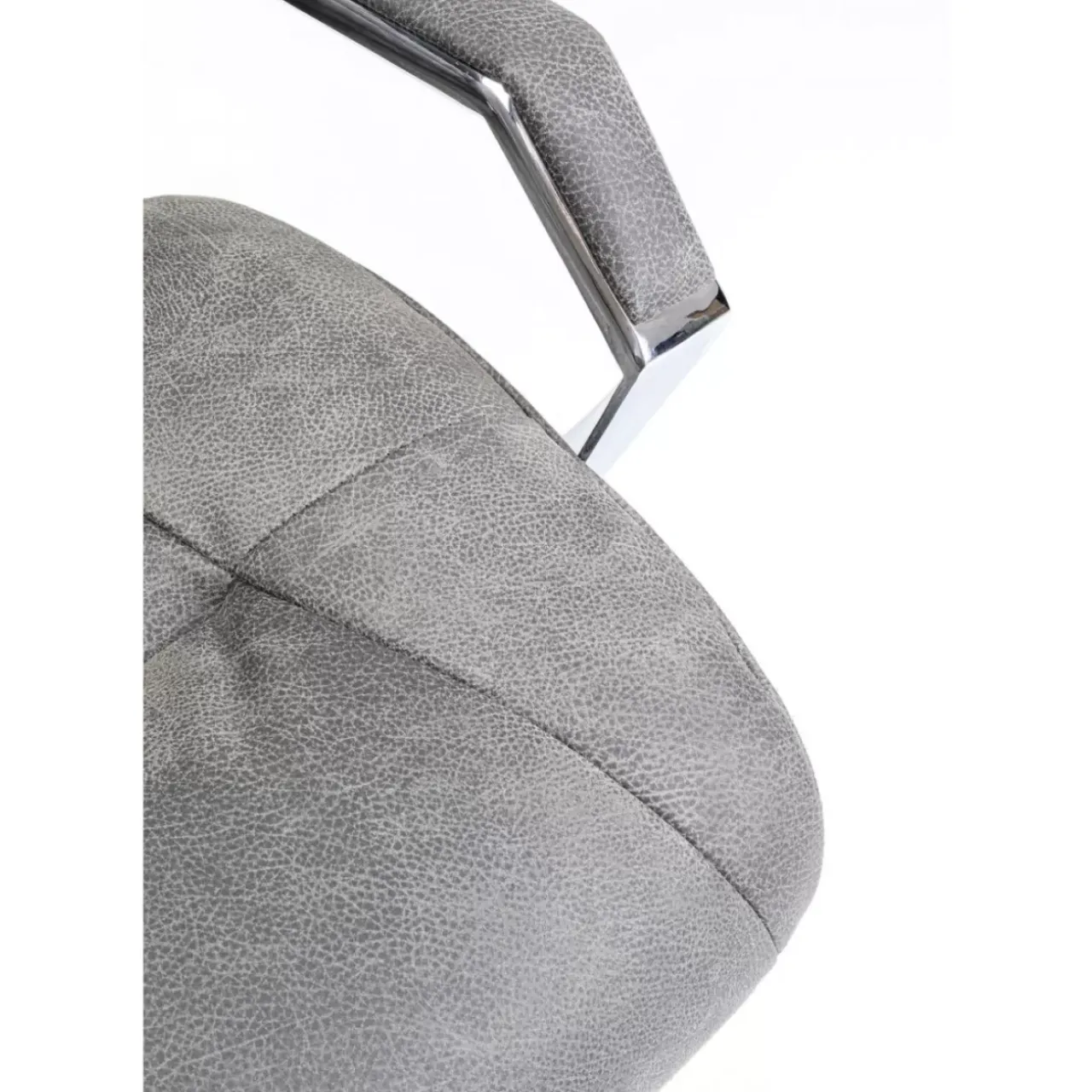 Stühle-KARE Design Burostuhl Bureau Grau