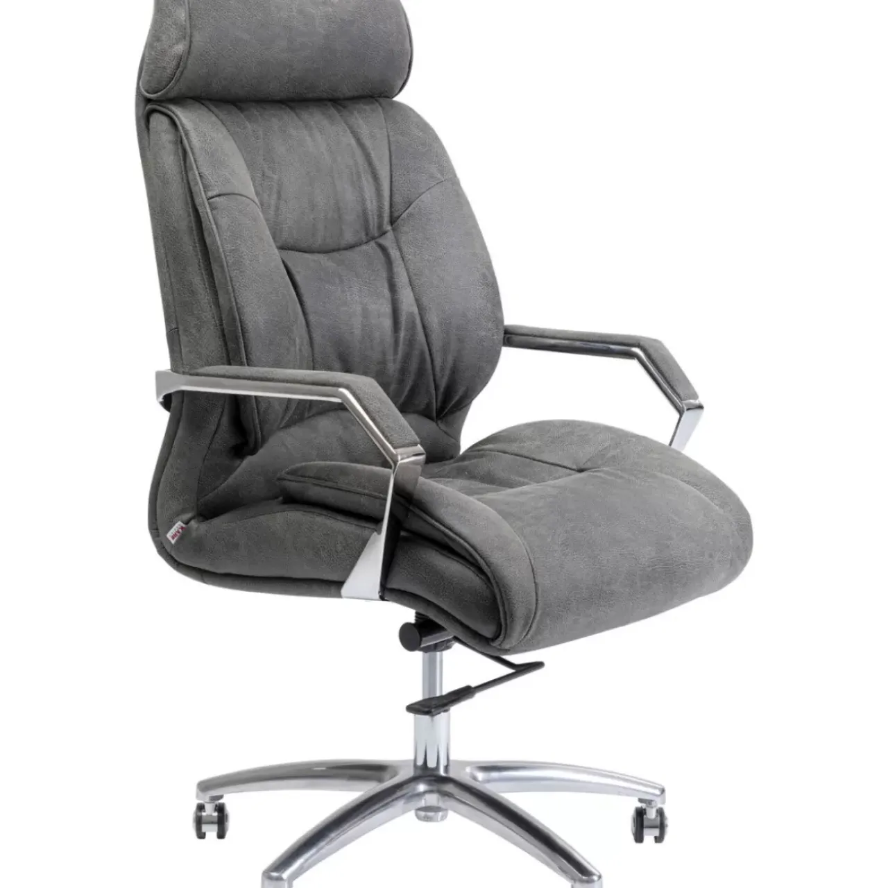 Stühle-KARE Design Burostuhl Bureau Grau