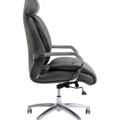 Stühle-KARE Design Burostuhl Bureau Grau