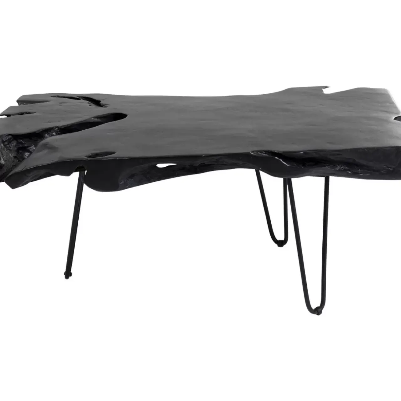 Tische-KARE Design Couchtisch Aspen Schwarz 100X40