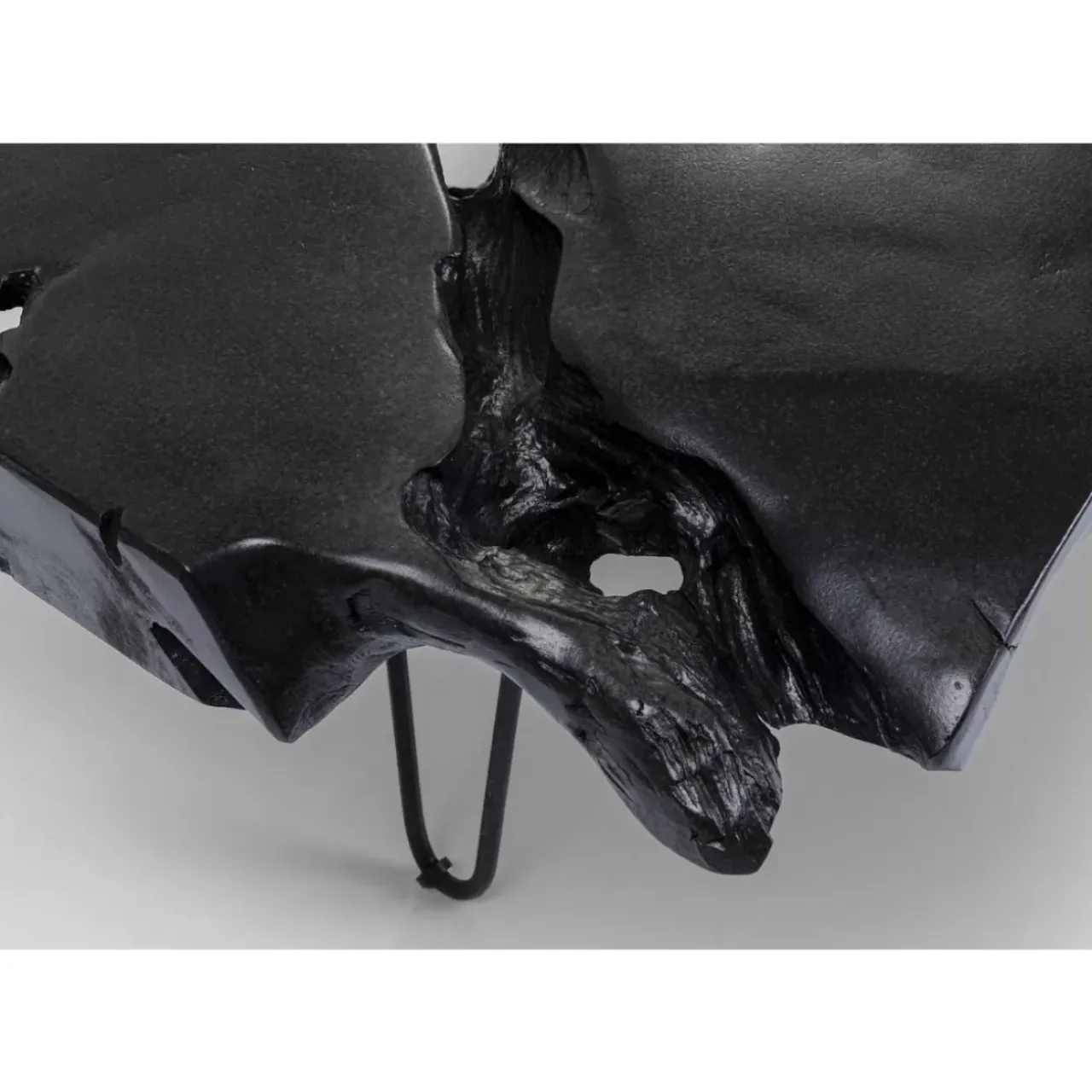 Tische-KARE Design Couchtisch Aspen Schwarz 100X40