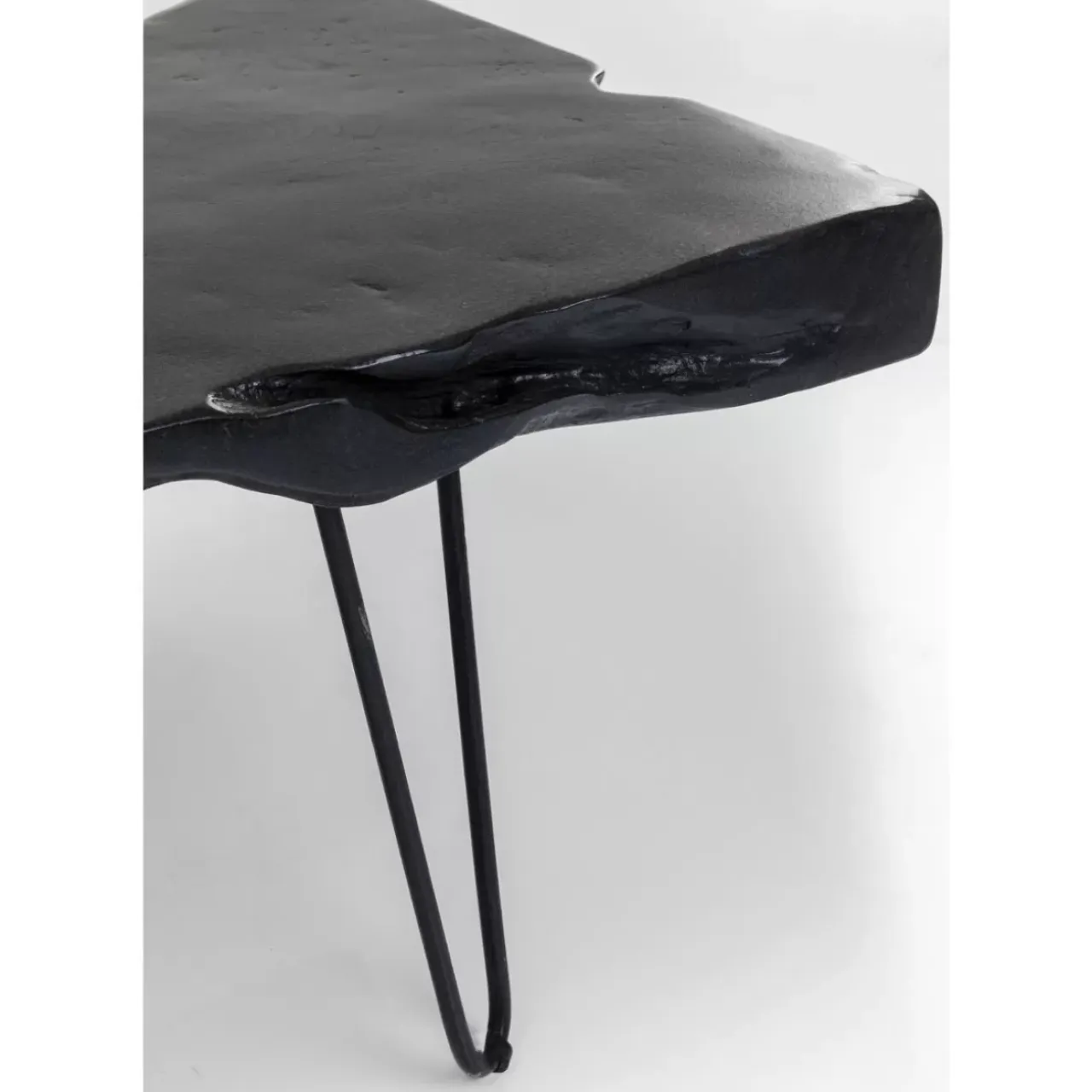 Tische-KARE Design Couchtisch Aspen Schwarz 100X40