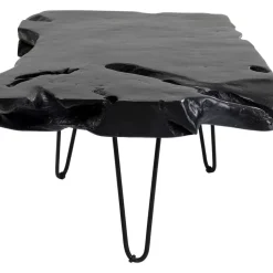 Tische-KARE Design Couchtisch Aspen Schwarz 100X40