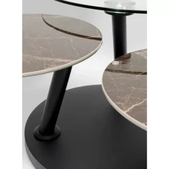 Tische-KARE Design Couchtisch Avignon 80 (+124)X80Cm