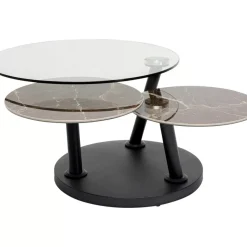 Tische-KARE Design Couchtisch Avignon 80 (+124)X80Cm
