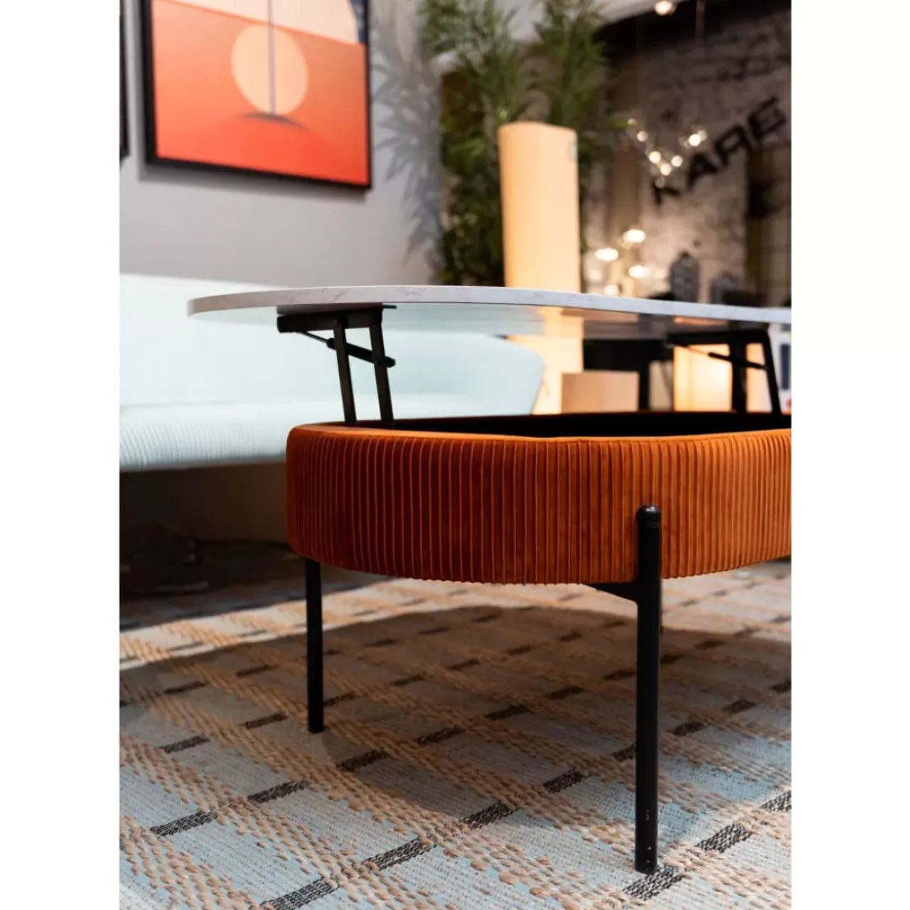Tische-KARE Design Couchtisch Ballabile Storage 114X60Cm
