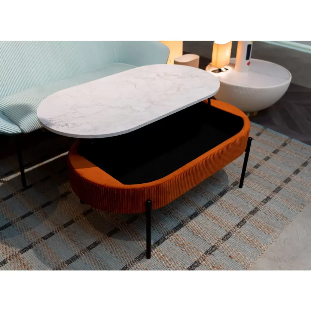 Tische-KARE Design Couchtisch Ballabile Storage 114X60Cm