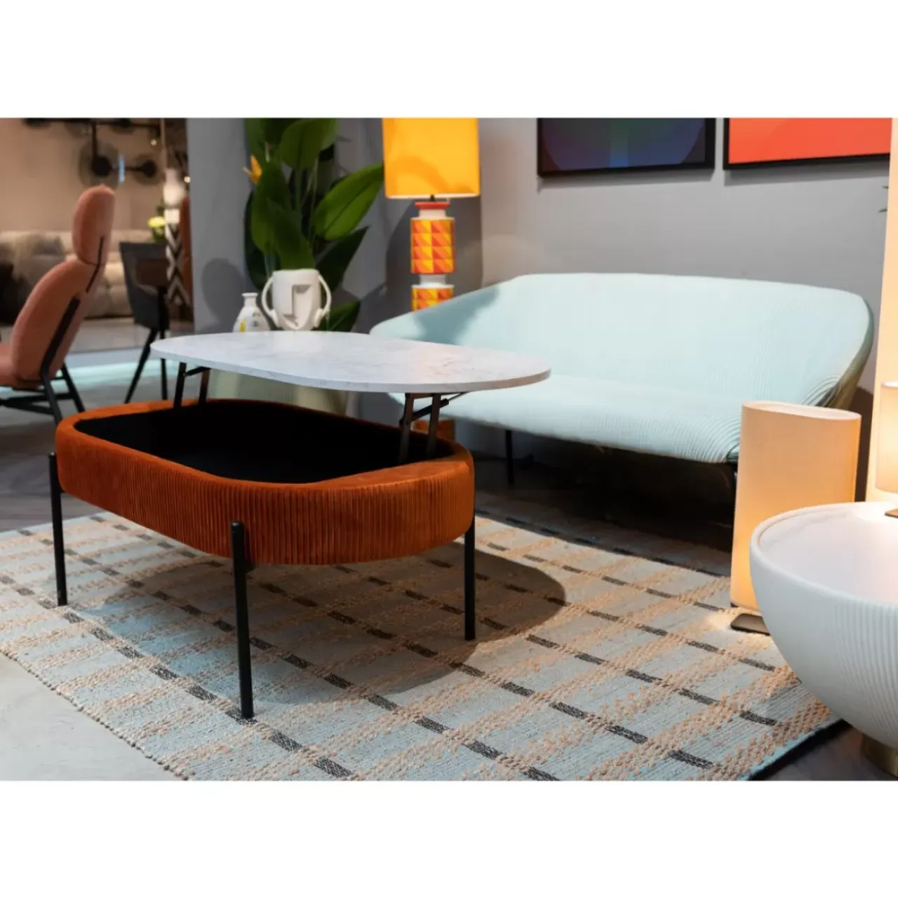 Tische-KARE Design Couchtisch Ballabile Storage 114X60Cm