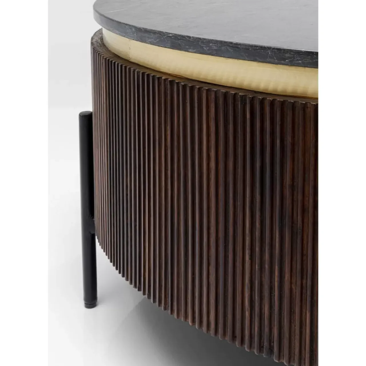 Tische-KARE Design Couchtisch Catalina O90Cm