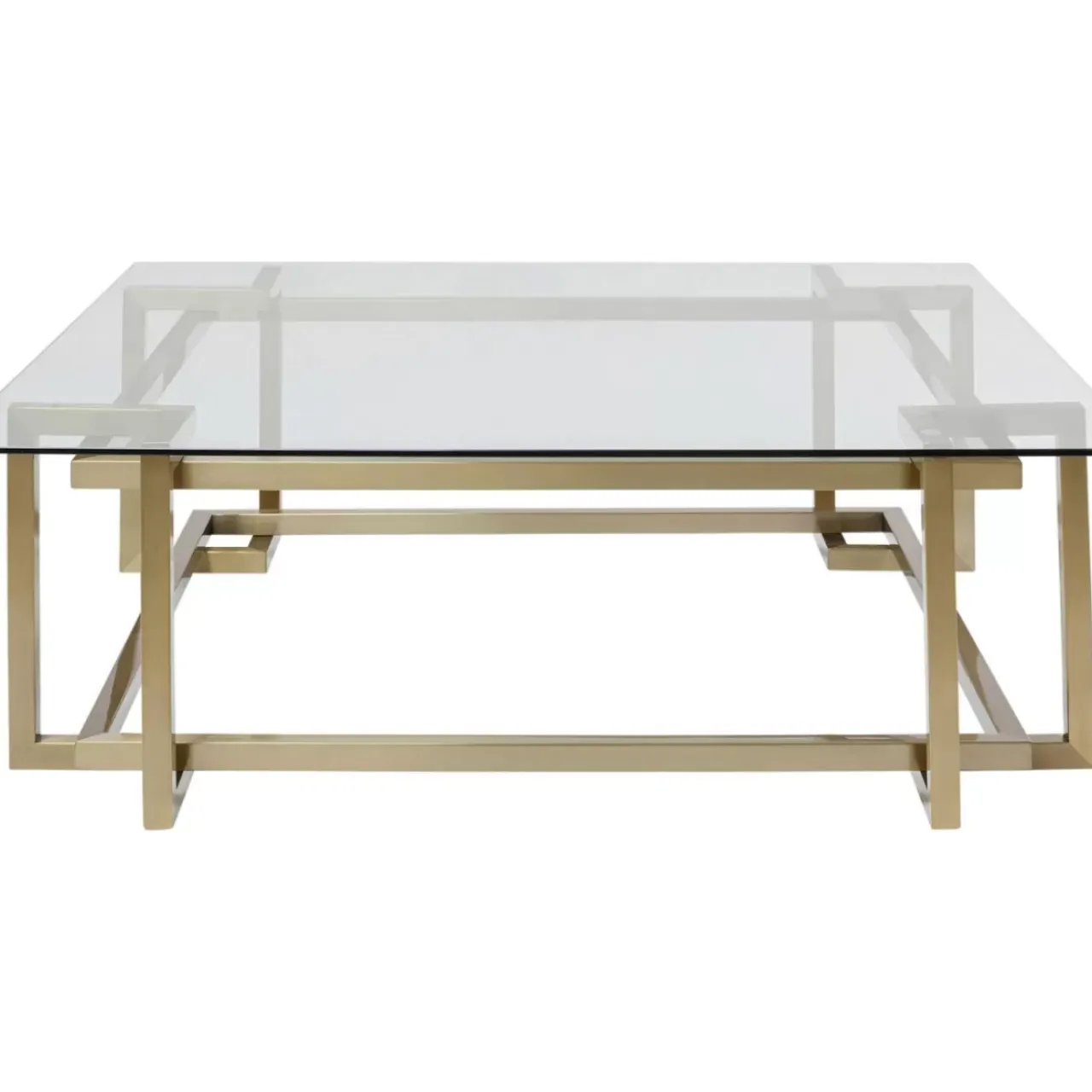 Tische-KARE Design Couchtisch Clara Gold 120X120