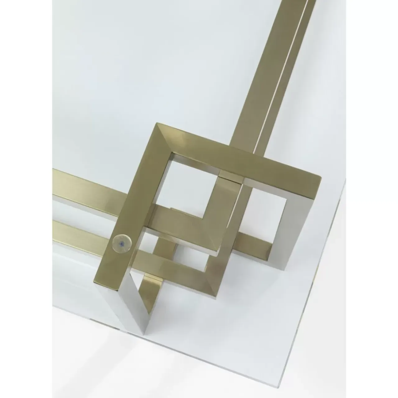Tische-KARE Design Couchtisch Clara Gold 120X120