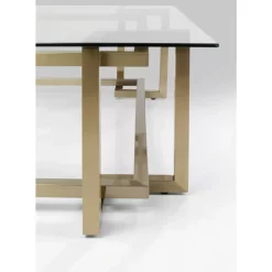 Tische-KARE Design Couchtisch Clara Gold 120X120