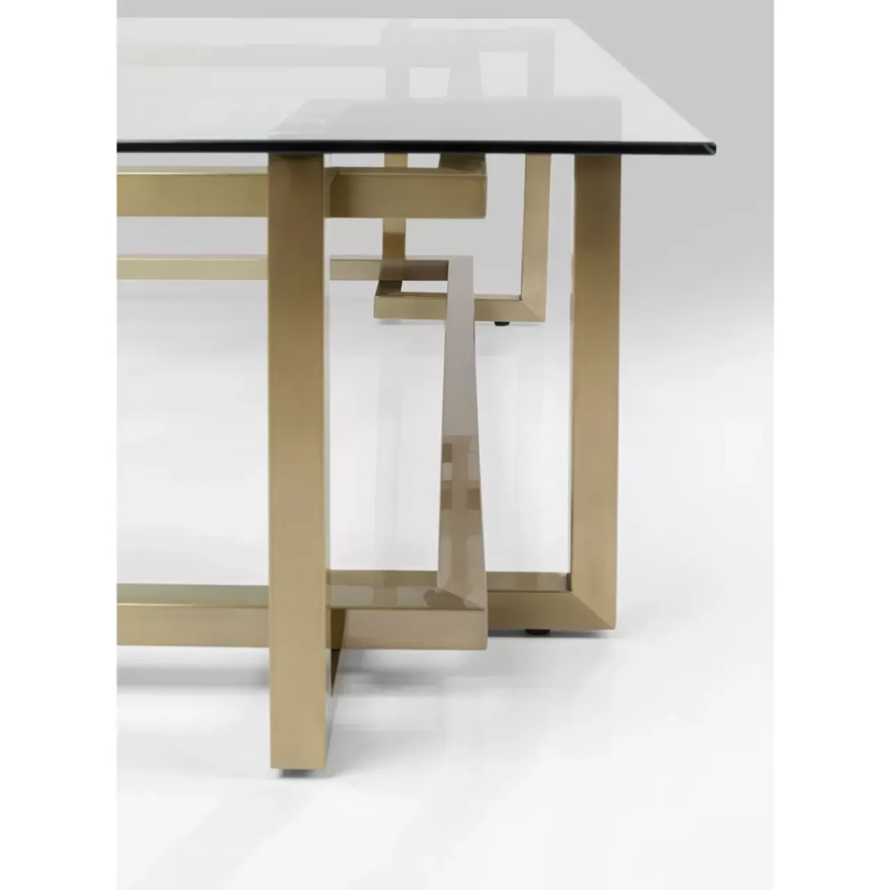 Tische-KARE Design Couchtisch Clara Gold 120X120