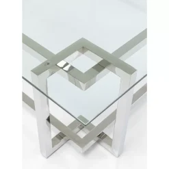 Tische-KARE Design Couchtisch Clara Silber 120X120Cm