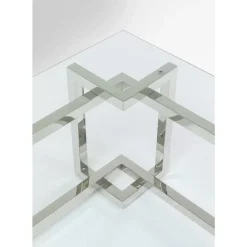 Tische-KARE Design Couchtisch Clara Silber 120X120Cm