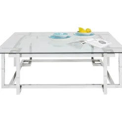 Tische-KARE Design Couchtisch Clara Silber 120X120Cm