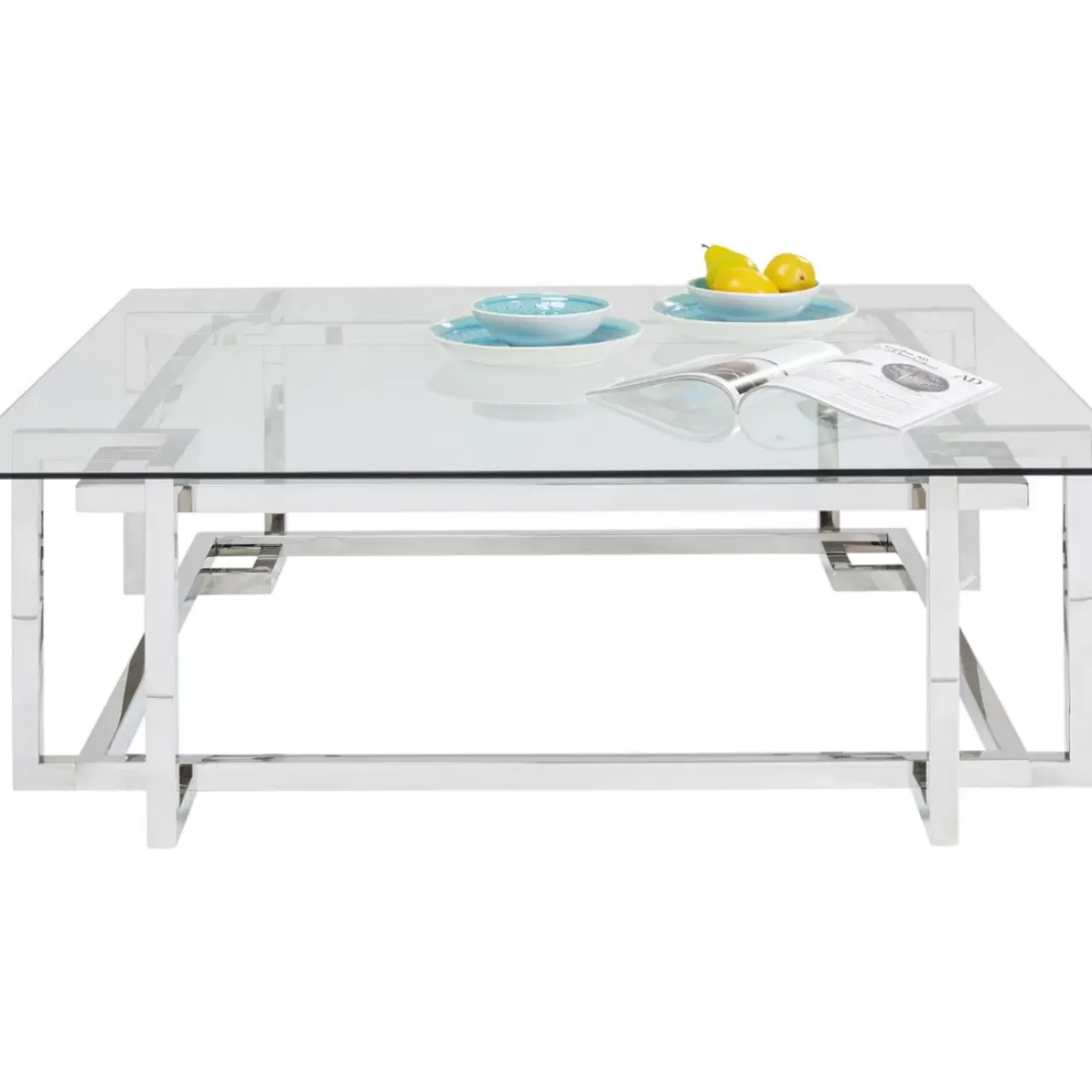 Tische-KARE Design Couchtisch Clara Silber 120X120Cm